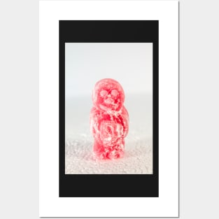 Red Jelly baby Posters and Art